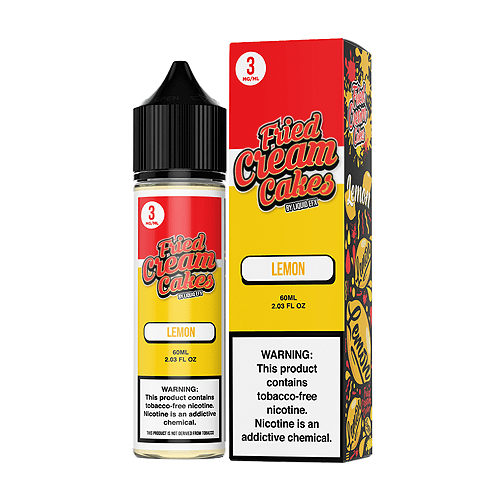 Fried Cream Cakes Juice Fried Cream Cakes Lemon 60ml Vape Juice