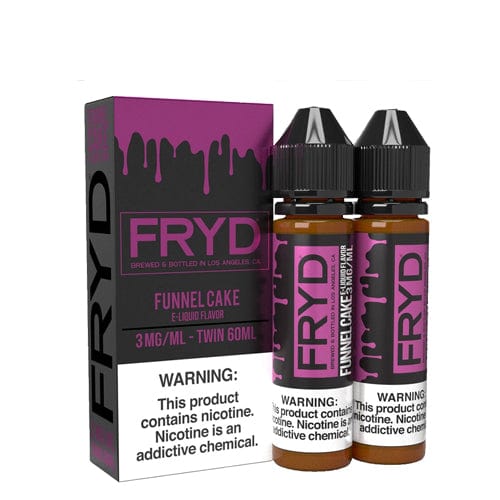 FRYD Juice 0MG FRYD Twin Pack Funnel Cake 2x 60ml Vape Juice