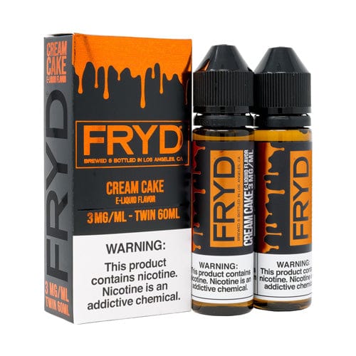FRYD Juice FRYD Twin Pack Cream Cake 2x 60ml Vape Juice