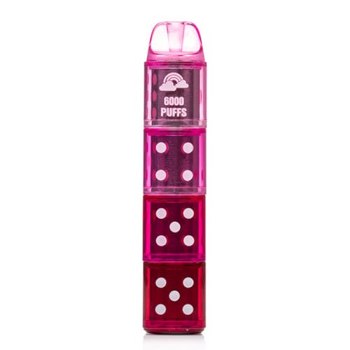 Glamee Disposable Vape Rainbow Glamee Dice Disposable Vape (5%, 6000 Puffs)