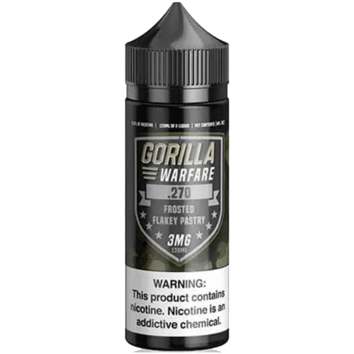 Gorilla Warfare Juice .270 120ml Vape Juice - Gorilla Warfare