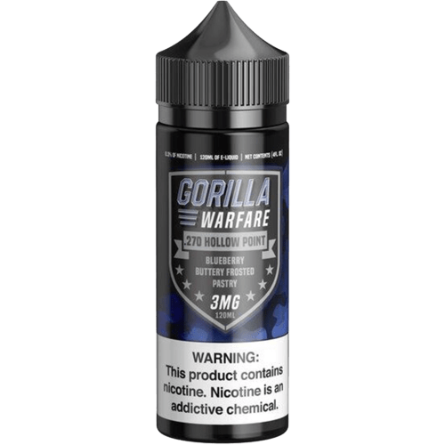 Gorilla Warfare Juice .270 Hollow Point 120ml Vape Juice - Gorilla Warfare
