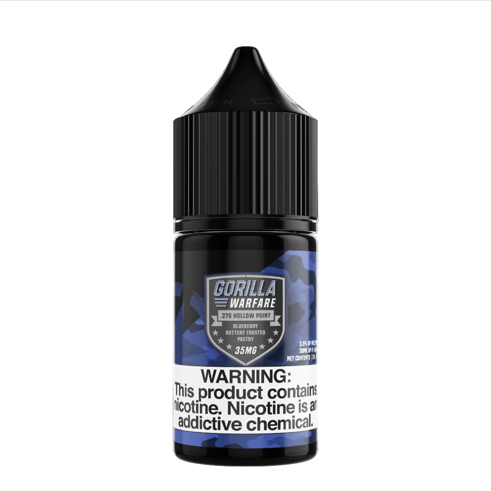 Gorilla Warfare Juice .270 Hollow Point 30ml Nic Salt Vape Juice - Gorilla Warfare