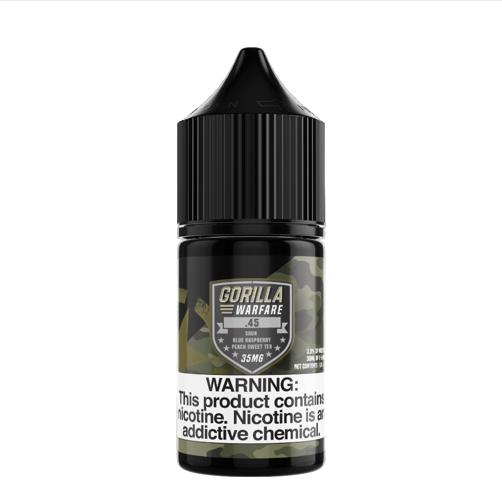 Gorilla Warfare Juice .45 30ml Nic Salt Vape Juice - Gorilla Warfare