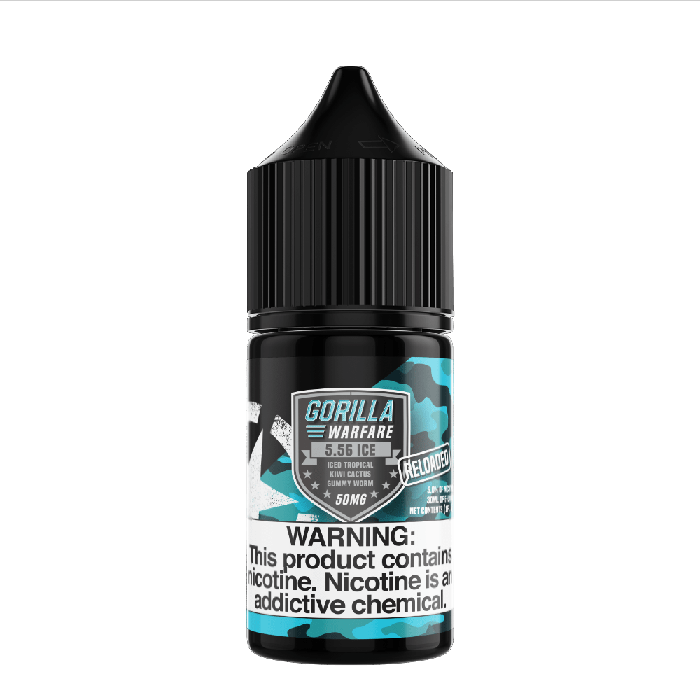 Gorilla Warfare Juice 5.56 Iced Reloaded 30ml Nic Salt Vape Juice - Gorilla Warfare