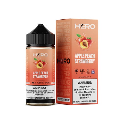 HERO Juice HERO Apple Peach Strawberry 100ml TF Vape Juice