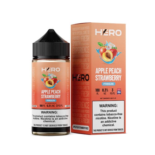 HERO Juice HERO Apple Peach Strawberry Freeze 100ml TF Vape Juice