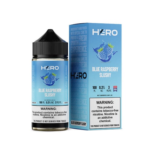 HERO Juice HERO Blue Raspberry Slushy 100ml TF Vape Juice