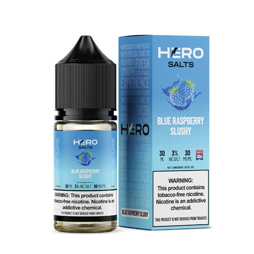 HERO Juice HERO Blue Raspberry Slushy 30ml TF Nic Salt Vape Juice