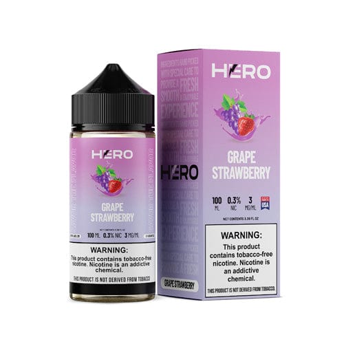 HERO Juice HERO Grape Strawberry 100ml TF Vape Juice