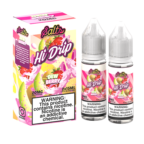 Hi-Drip Juice Dew Berry 2x 15ml Nic Salt Vape Juice - Hi Drip