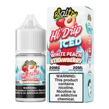 Hi-Drip Juice Hi-Drip Iced White Peach Strawberry 30ml Nic Salt Vape Juice