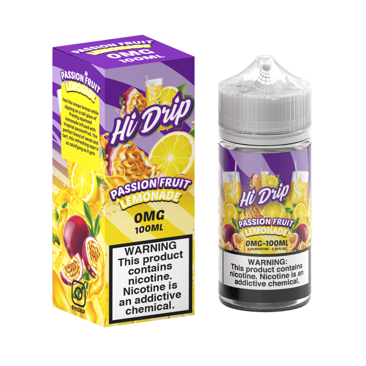 Hi-Drip Juice Hi-Drip Passionfruit Lemonade 100ml Vape Juice