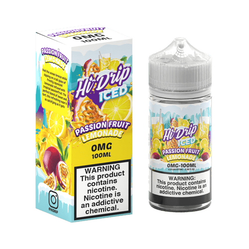 Hi-Drip Juice Hi-Drip Passionfruit Lemonade ICED 100ml Vape Juice
