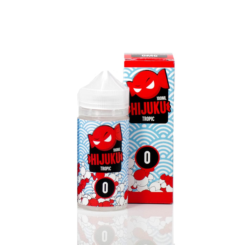 Hijuku E-Liquid - Tropical (100mL): Mixed Tropical Fruit Taffy Candy flavored eJuice