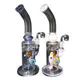 Himalayan Creation Alternatives 10" Handmade Glass Dab Rig w/ Scorpion Accents