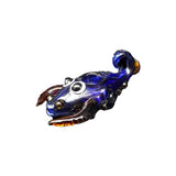 Himalayan Creation Alternatives Blue Handmade Glass Scorpion Hand Pipe