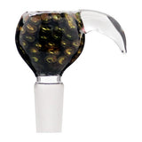 Himalayan Creation Alternatives Handmade 14mm Glass Bowl Piece w/ Horn Handle