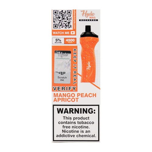 Hyde Disposable Vape Mango Peach Apricot Hyde Mag Recharge Disposable Vape