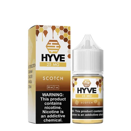 HYVE Juice Hyve Scotch 30ml Nic Salt Vape Juice