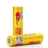 IMREN Batteries Golden 18650 Battery (3000mAh 40A Max) - Imren (2pcs)