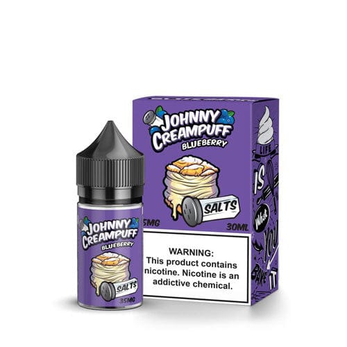 Johnny Creampuff Juice Johnny Creampuff Salts Blueberry 30ml Nic Salt Vape Juice