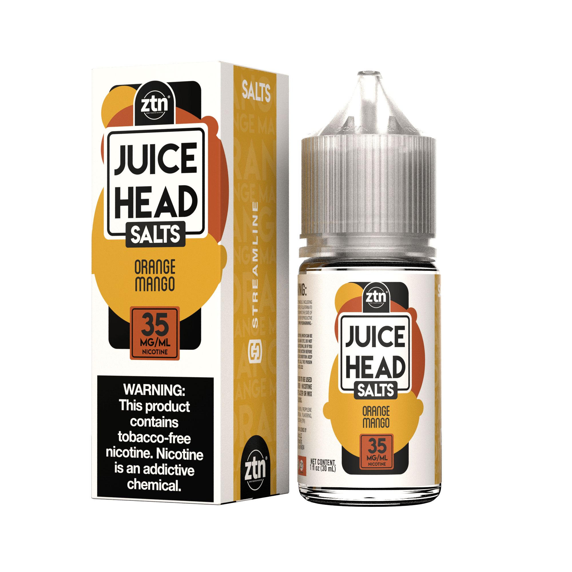 Juice Head Juice Juice Head Orange Mango 30ml Nic Salt ZTN Vape Juice
