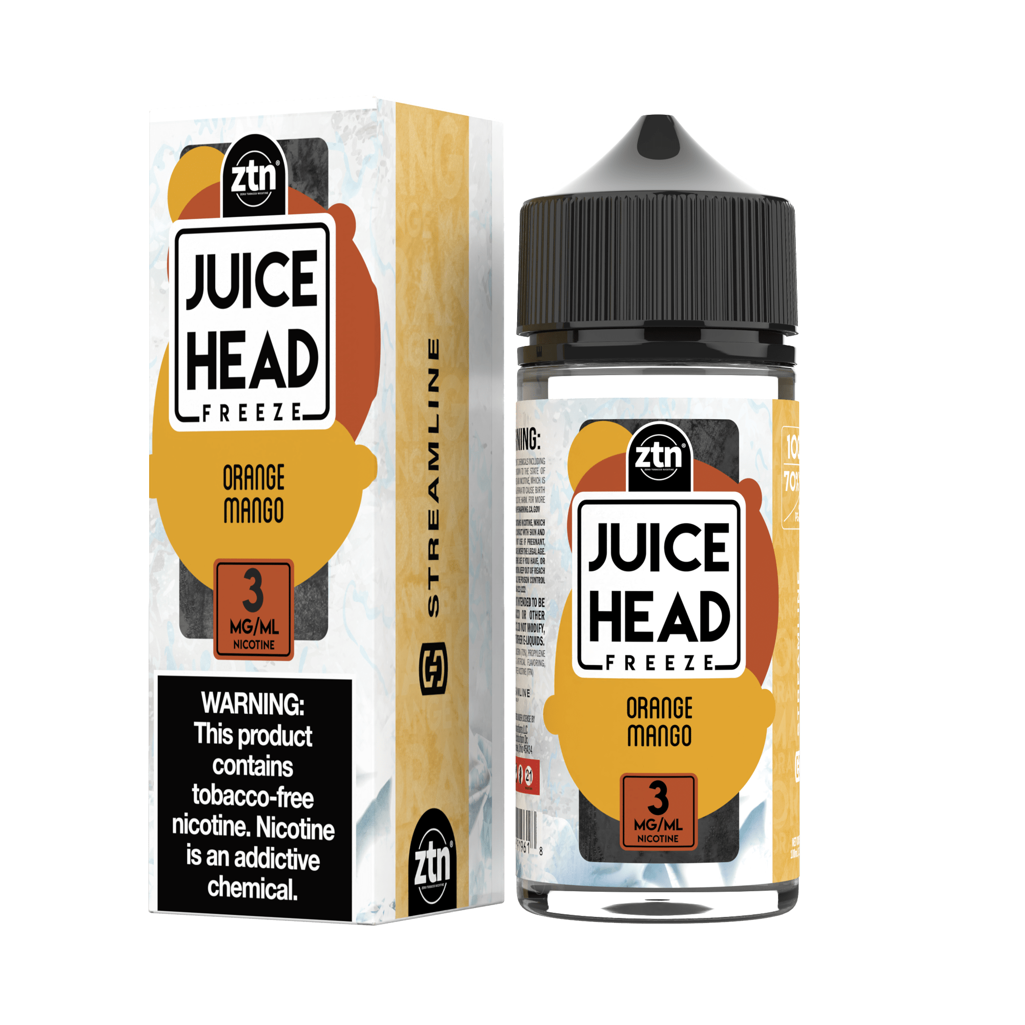 Juice Head Juice Juice Head Orange Mango Freeze 100ml ZTN Vape Juice