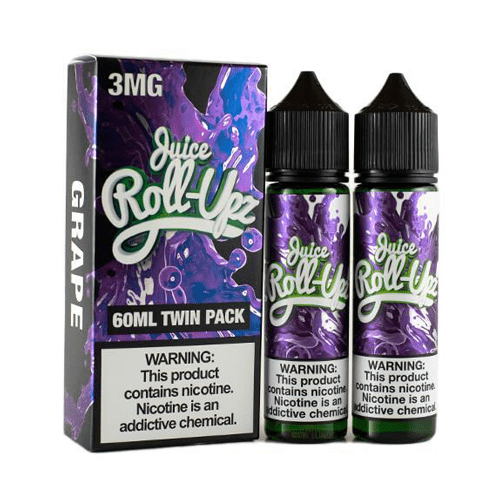 Juice Roll Upz Twin Pack Grape 2x60ml Vape Juice