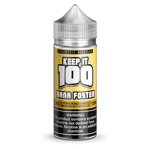 Keep It 100 Juice Nana Foster 100ml Vape Juice - Keep It 100