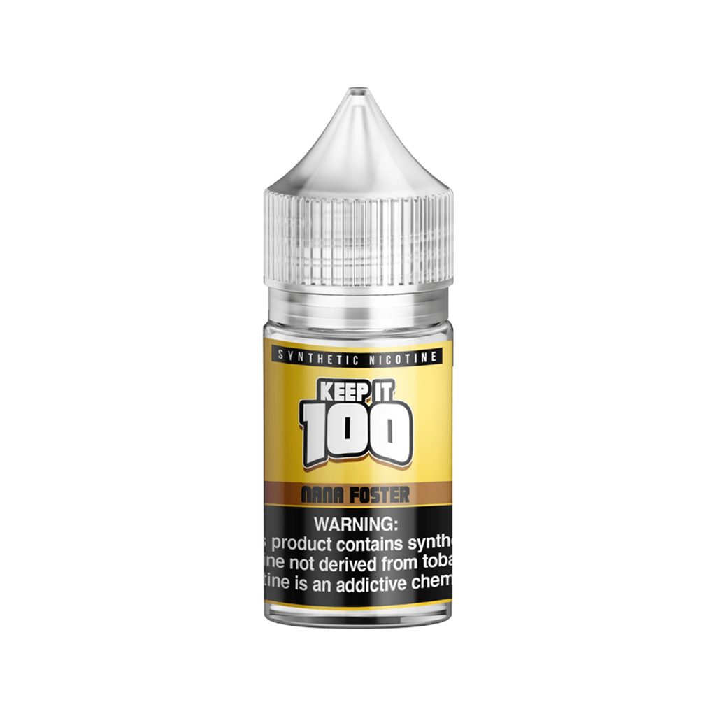Keep It 100 Juice Nana Foster 30ml Nic Salt Vape Juice - Keep It 100