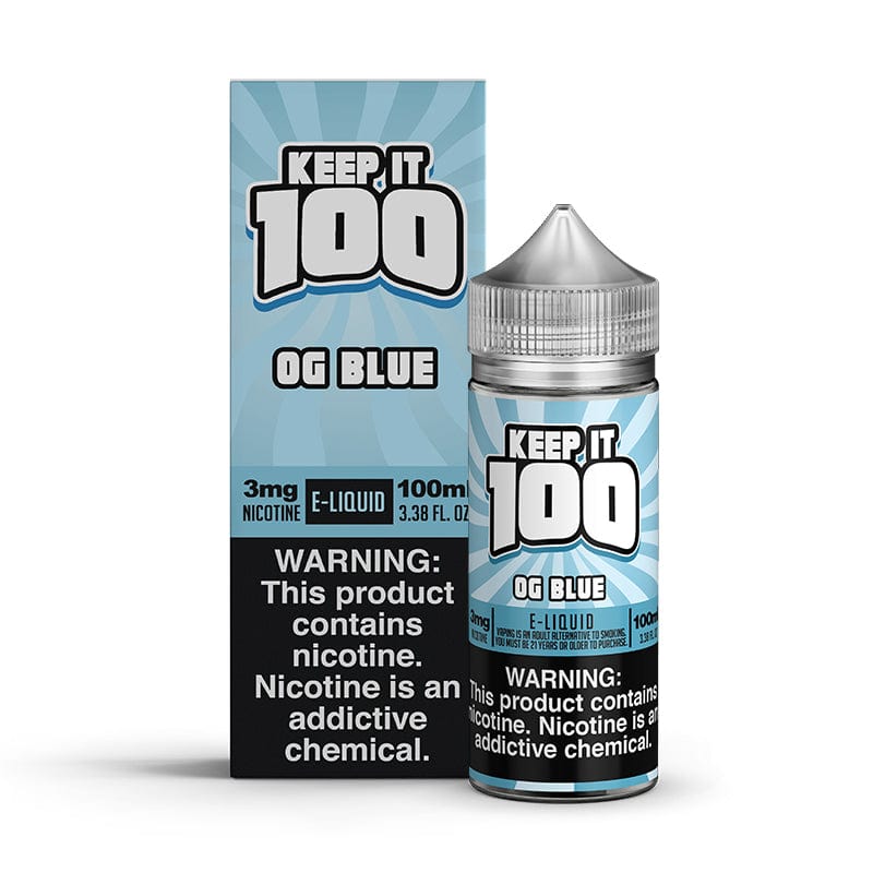 Keep It 100 Juice OG Blue 100ml Vape Juice - Keep It 100