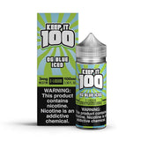 Keep It 100 Juice OG Blue Iced 100ml Vape Juice - Keep it 100