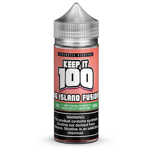 Keep It 100 Juice OG Island Fusion 100ml Synthetic Nicotine Vape Juice - Keep It 100