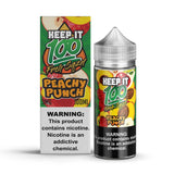 Keep It 100 Juice Peachy Punch 100ml Vape Juice - Keep It 100