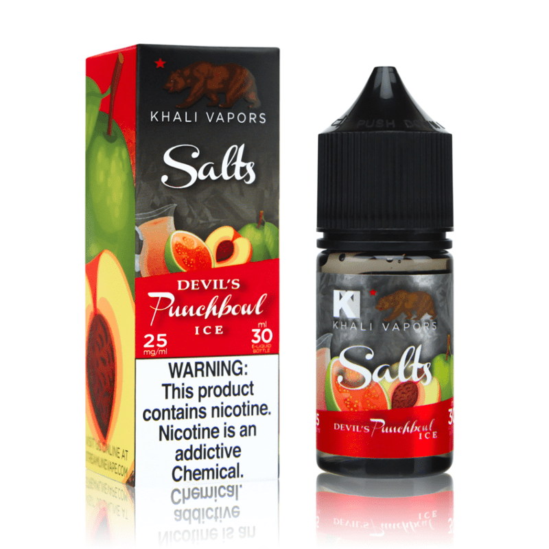 Khali Vapors Juice Khali Vapors Salts Devils Punchbowl ICE 30ml Nic Salt Vape Juice