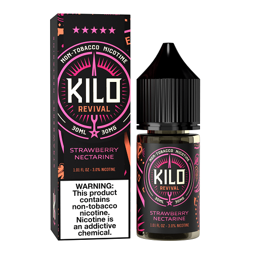 Kilo Juice Kilo Revival Strawberry Nectarine 30ml TF Nic Salt Vape Juice