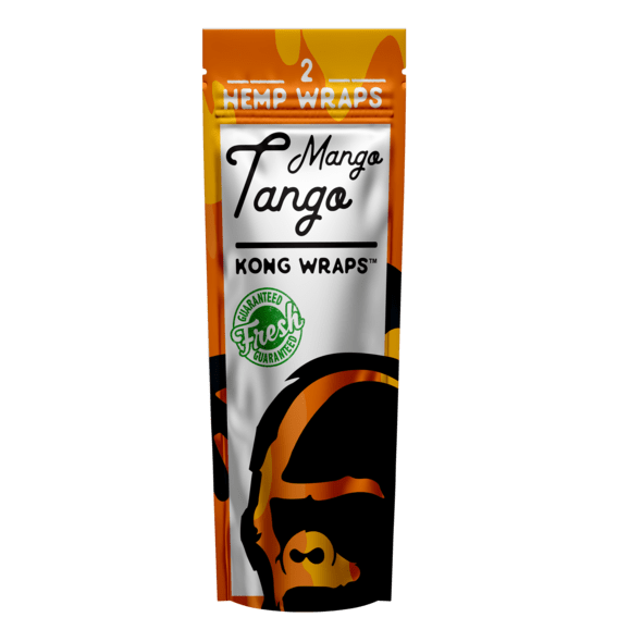 Kong Wraps Alternatives Mango Tango Kong Wraps All-Natural Hemp Wraps (2x Pack)