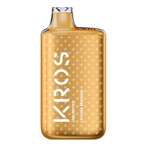 KROS Disposable Vape Lychee Mango KROS Unlimited Disposable Vape (5%, 6000 Puffs)