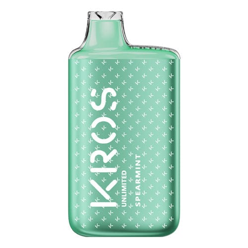 KROS Disposable Vape Spearmint KROS Unlimited Disposable Vape (5%, 6000 Puffs)