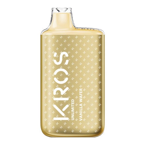KROS Disposable Vape Vanilla Wafer KROS Unlimited Disposable Vape (5%, 6000 Puffs)