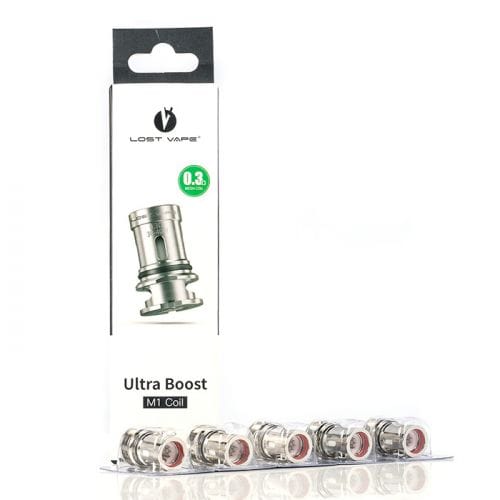 Lost Vape Coils 0.3ohm Ultra Boost M1 Coil (Pack of 5) Lost Vape Ultra Boost M Series Replacement Coils