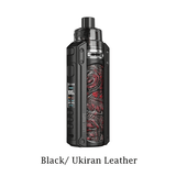 Lost Vape Kits Black Ukiran Leather Ursa Quest 100W Kit - Lost Vape