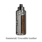 Lost Vape Kits Gunmetal Crocodile Leather Ursa Quest 100W Kit - Lost Vape