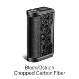 Lost Vape Mods Black/Ostrich - Chopped Carbon Fiber Lost Vape CENTAURUS DNA250C