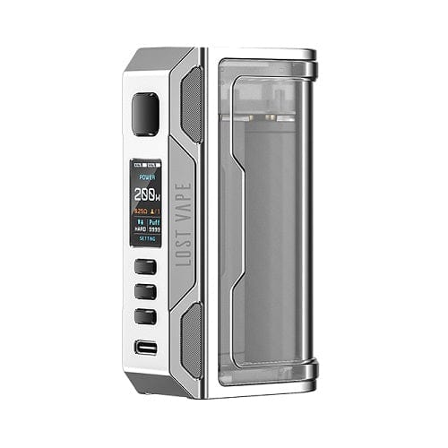 Lost Vape Mods Stainless Steel/Clear Lost Vape Thelema Quest 200W Mod