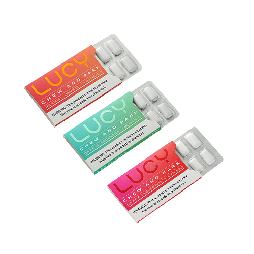 Lucy Cigarette Solutions Lucy 10-Piece Nicotine Gum