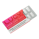 Lucy Cigarette Solutions Mint Pomegranate 4MG Lucy 10-Piece Nicotine Gum