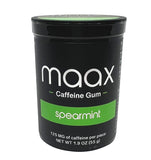 Maax Etc Spearmint Maax Caffeine Gum 125mg (25x Pack)