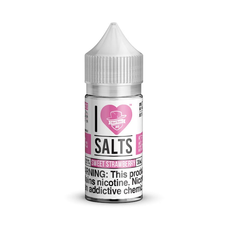 Mad Hatter Juice Juice I Love Salts Sweet Strawberry 30ml Nic Salt Vape Juice